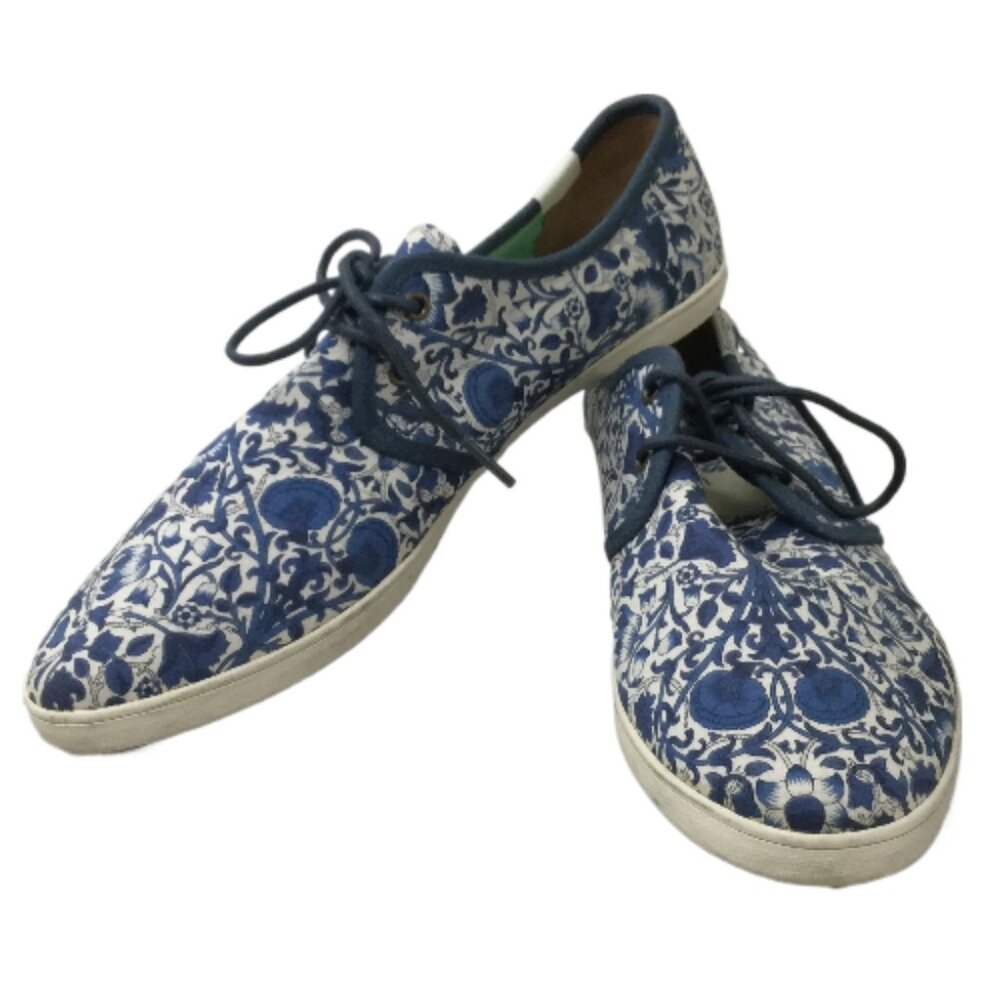 Soludos Blue Paisley Sneakers 8